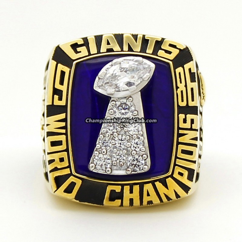 1986 New York Giants Super Bowl Championship Ring/Pendant
